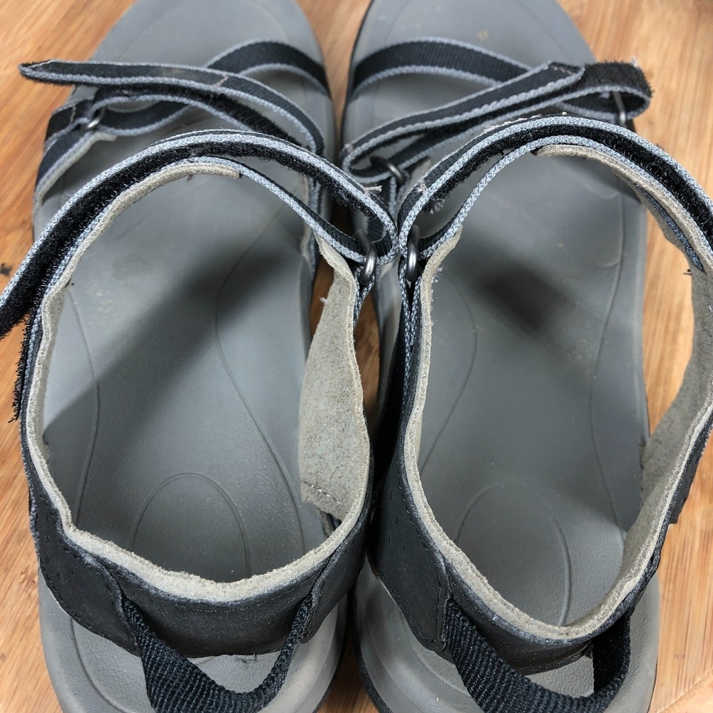 Teva Verra Womens 10 shoes black Light Strappy Sport Open Toe Beach Water sandal - Picture 7 of 13